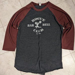 Rogue Fitness Barbell Club 3/4 shirt